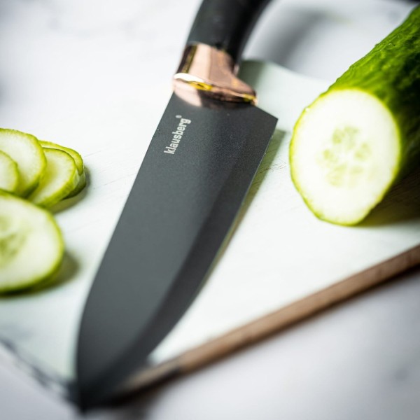 Zestaw noży kuchennych Klausberg KB-7768 w bloku 5 elementów do krojenia