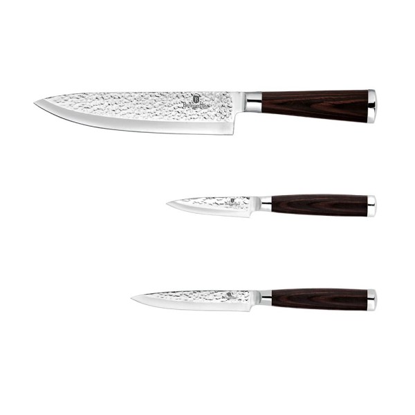 Zestaw noży kuchennych Berlinger Haus Shine Basalt BH-2486 do codziennego użytku