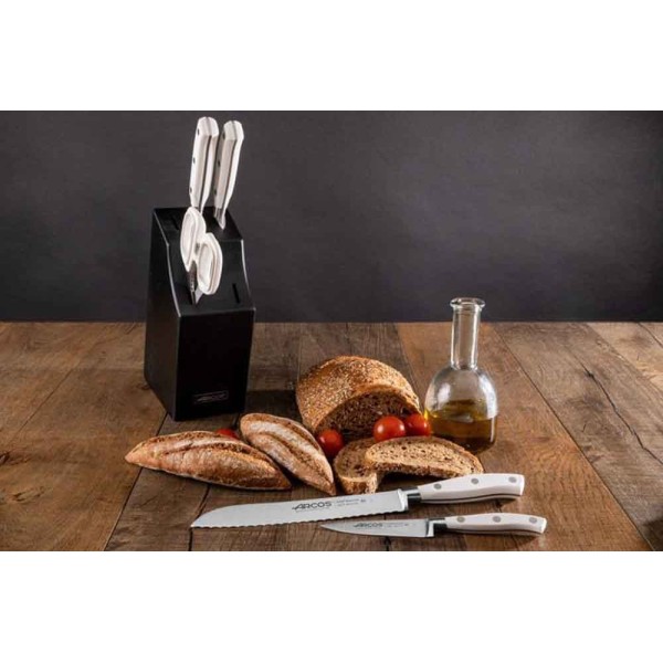 Набір ножів, Riviera Blanc, Zestaw 5cz. — кухонний набір для різання та приготування їжі