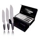 Zestaw noży kuchennych Berlinger Haus Phantom BH-2024 Santoku 3 sztuki do gotowania