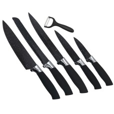 Набір кухонних ножів Delimano 6 елементів гранитові для повсякденного використання