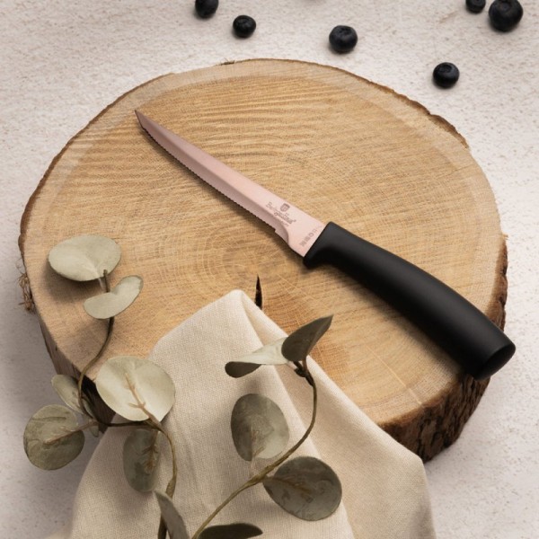 Набір для стейків, Berlinger Haus BH-2613 Black Rose, 6 шт. для нарізки м’яса