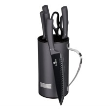 Набір кухонних ножів Berlinger Haus Carbon Pro BH-2600, 7 предметів для дому та кухні