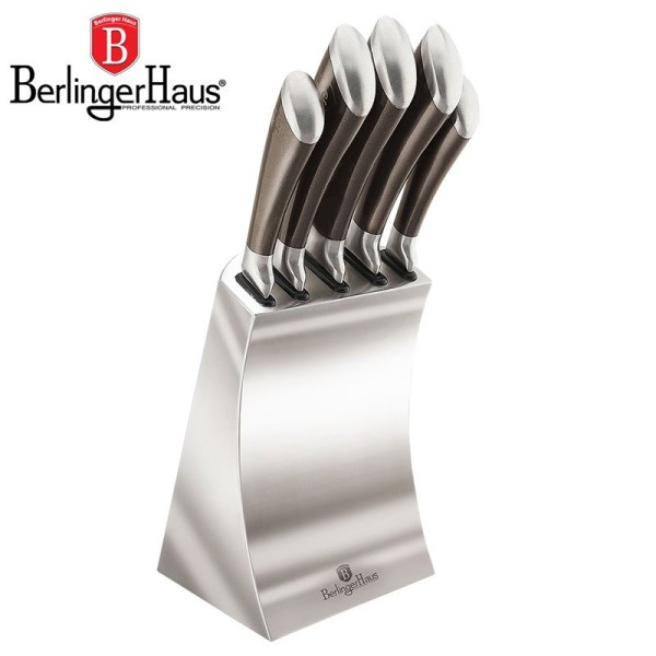 Zestaw noży kuchennych Berlinger Haus Passion Carbon 6 elementów BH-2136