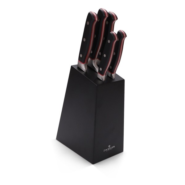 Zestaw noży, Zwieger KLASSIKER, blok z nożami, komplet do kuchni