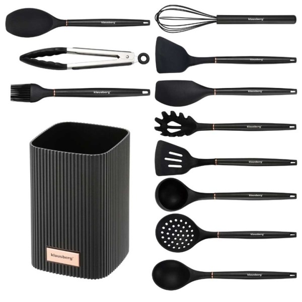 Набір кухонних силіконових приладь Klausberg KB-9011 (12 штук)