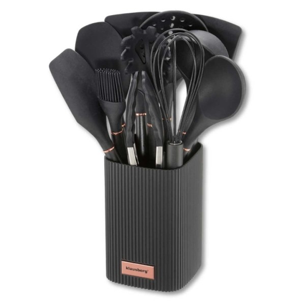 Набір кухонних силіконових приладь Klausberg KB-9011 (12 штук)