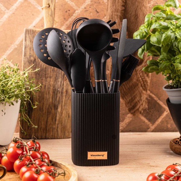 Набір кухонних силіконових приладь Klausberg KB-9011 (12 штук)