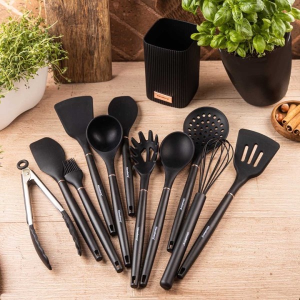 Набір кухонних силіконових приладь Klausberg KB-9011 (12 штук)
