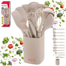 Набір кухонних силіконових приладів Klausberg KB-9012 (12 штук)