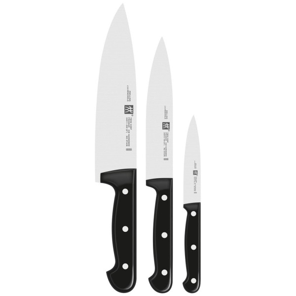 Збірка кухонних ножів Zwilling Twin Chef, 3 ножі для професійної обробки їжі