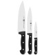 Збірка кухонних ножів Zwilling Twin Chef, 3 ножі для професійної обробки їжі