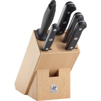 Збірка кухонних ножів Zwilling Gourmet, 4 шт., у дерев’яному блоці для зручного зберігання