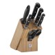 Набір кухонних ножів Zwilling Professional S, 4 шт, з дерев’яним блоком для зберігання