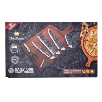 Zestaw noży kuchennych Basic Kitchen 4 noże i nożyczki do codziennego użytku