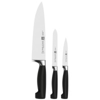 Заточений кухонний набір Zwilling Four Star для професійного різання, 3 ножі