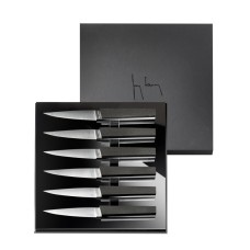 Ніжі для стейків, M Guy Savoy, Zestaw TB, 6 предметів, набір для подачі та нарізки стейків