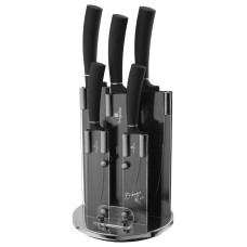 Набір кухонних ножів Berlinger Haus Black Silver BH-2382, 6 ел. для готування