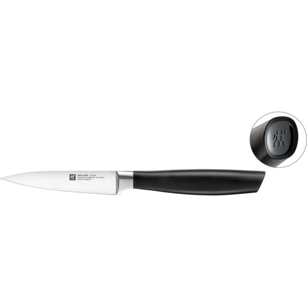 Ніж кухонний, Zwilling All Star, набір 2 шт, чорний для професійного різання