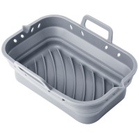 Zestaw wkładów silikonowych Klausberg KB-7791 do frytkownicy beztłuszczowej, 2 szt., prostokątne 20,5x14,5 cm, składane