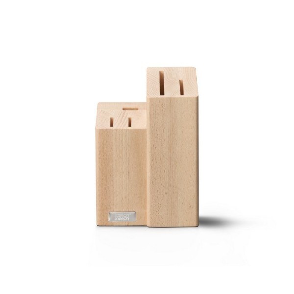 Ніжовий набір, JJ, Fusion Zestaw 4 noży + nożyczki w bloku 6el, для щоденної нарізки та кухні