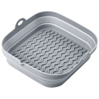 Zestaw wkładów silikonowych Klausberg KB-7790 do beztłuszczowej frytkownicy 20 cm kwadratowy składany 2 sztuki