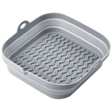 Zestaw wkładów silikonowych Klausberg KB-7790 do beztłuszczowej frytkownicy 20 cm kwadratowy składany 2 sztuki