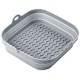 Zestaw wkładów silikonowych Klausberg KB-7790 do beztłuszczowej frytkownicy 20 cm kwadratowy składany 2 sztuki