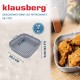 Zestaw wkładów silikonowych Klausberg KB-7790 do beztłuszczowej frytkownicy 20 cm kwadratowy składany 2 sztuki