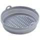 Zestaw wkładów silikonowych Klausberg KB-7789 do frytkownicy beztłuszczowej 20 cm okrągły składany 2 sztuki