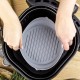 Zestaw wkładów silikonowych Klausberg KB-7789 do frytkownicy beztłuszczowej 20 cm okrągły składany 2 sztuki