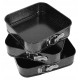 Zestaw form tortownic Brunbeste BB-2549 non-stick 24/26/28 cm do pieczenia
