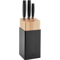 Кухонний набір Zwilling Now S з 3 ножами в чорному блоці для зручного нарізання