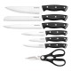 Zestaw noży kuchennych i do steków Klausberg KB-7985 (w bloku)