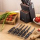 Zestaw noży kuchennych i do steków Klausberg KB-7985 (w bloku)