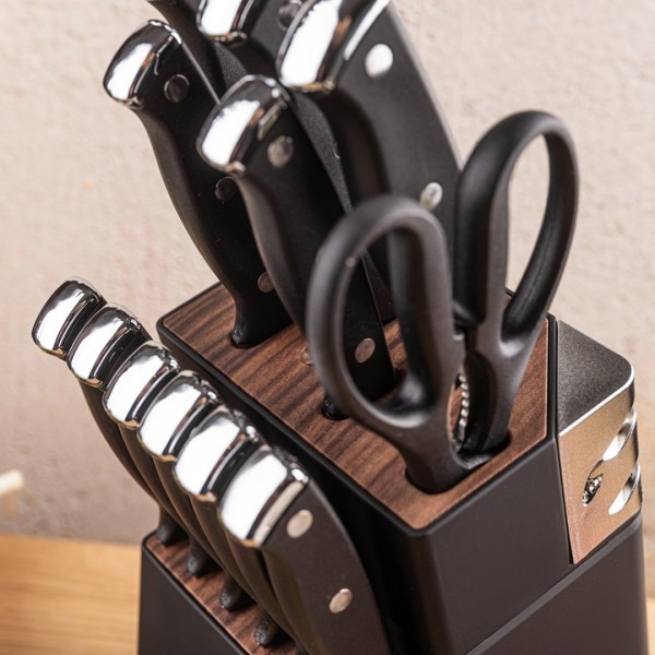 Zestaw noży kuchennych i do steków Klausberg KB-7985 (w bloku)