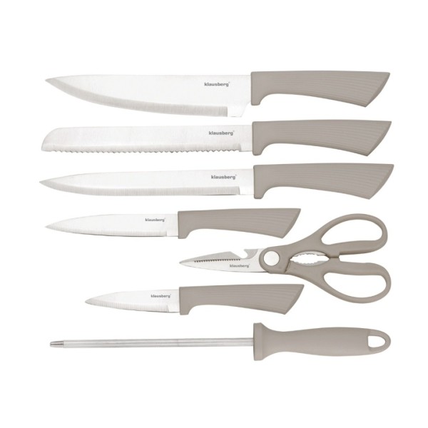 Zestaw noży kuchennych Klausberg KB-7984 (blok akacjowy)
