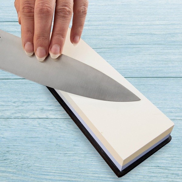 Острилка для ножів і ножиць, ORION 141131, каменна оселка — для заточування кухонних ножів і інструментів