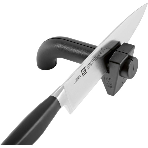 Острилка для ножів Zwilling Twin Sharp з сталево-керамічними колами для гостріння