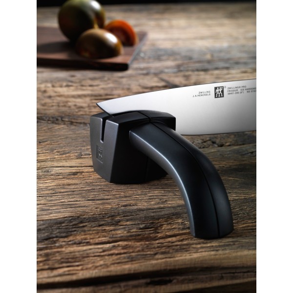 Острилка для ножів Zwilling Twin Sharp з сталево-керамічними колами для гостріння