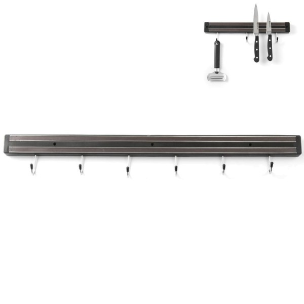 Listwa magnetyczna na noże Hendi 820407 (dł. 600 mm)