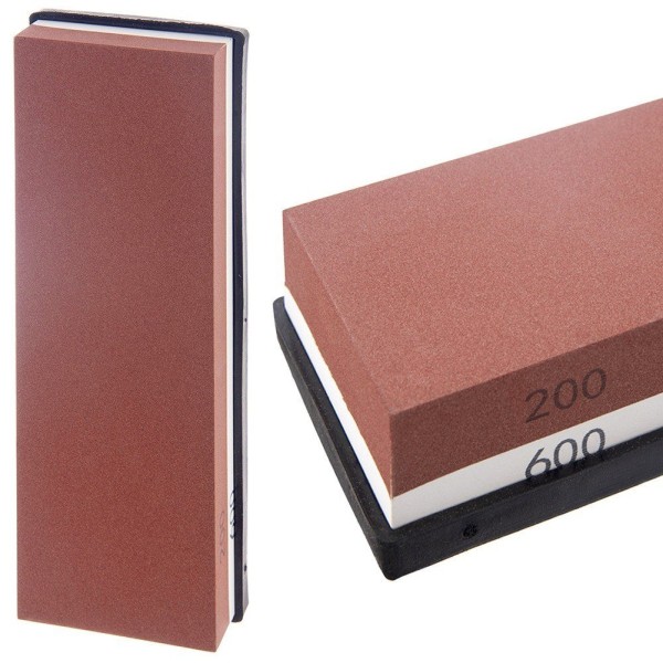 Острилка для ножів і ножиць, ORION 141130, камінна двостороння — для кухні та інструментів