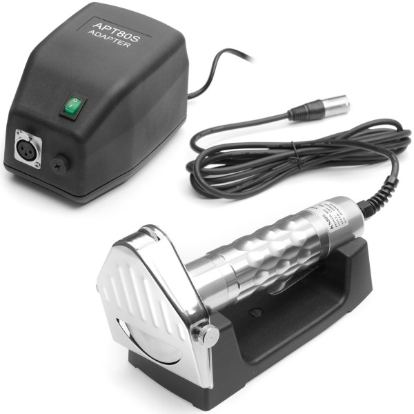 Elektryczny nóż do kebaba i gyrosa Hendi 267264 z ostrzałką i stojakiem 230 V 80 W