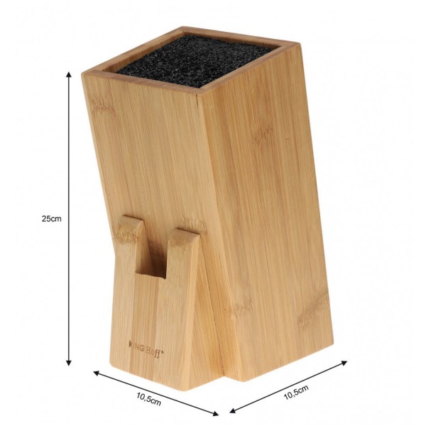 Blok na noże Kinghoff KH-1558 (bambusowy)