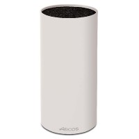 Blok na noże, Arcos, okrągły biały – stojak do kuchni