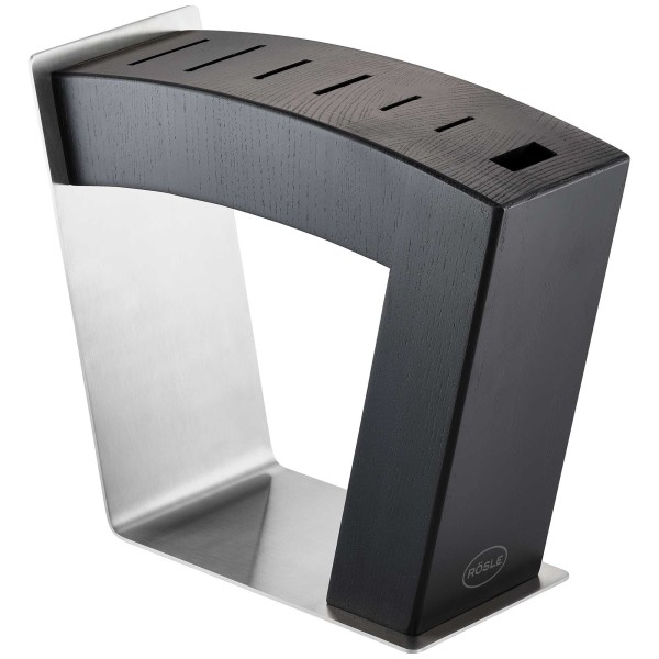 Blok do noży Roesle MoveX czarny do przechowywania noży kuchennych