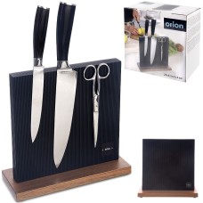 Магнітний тримач, BLACK ORION, Stojak 122998 — двосторонній для кухонних ножів, настінний органайзер