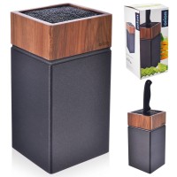 Підставка для ножів, WOODEN ORION, блок-органайзер дерев'яний 540596 (для зберігання ножів на кухні)