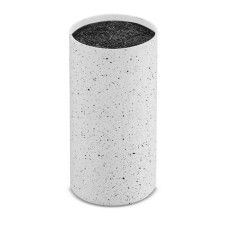 Блок для ножів, Krisberg KS-7526, універсальний стояк для кухні (білий)