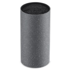 Блок для ножів, Krisberg KS-2527, універсальний стояк для кухонних ножів, сірий